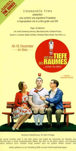 AUS DER TIEFE DES RAUMES Kino-Spielfilm, Regie: Gil Mehmert